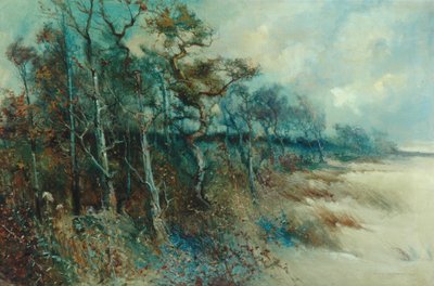 Fák homokos tájon, Heysham, 1915 alkotó: William H. Parkinson