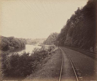 Rockdale Curve, On the Lehigh alkotó: William H. Rau