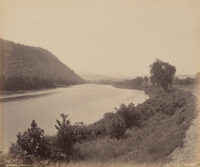Susquehanna a Standing Stone-nál alkotó: William H. Rau