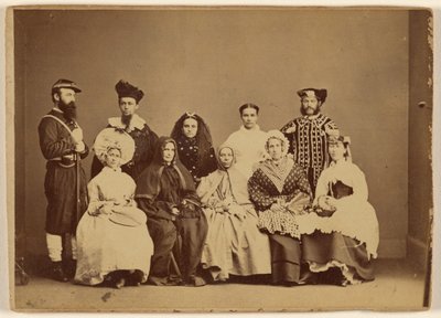 Álarckép 1868. február 18. - Friendship Hall Phila. alkotó: William H. Rhoades