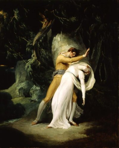 Celadon és Amelia alkotó: William Hamilton
