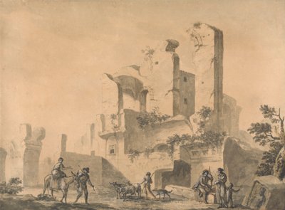 Romok Rómában alkotó: William Hamilton