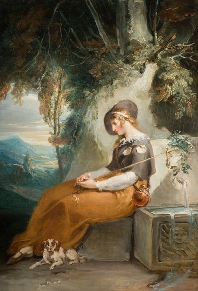 A zarándok, 1770-1800. alkotó: William Hamilton