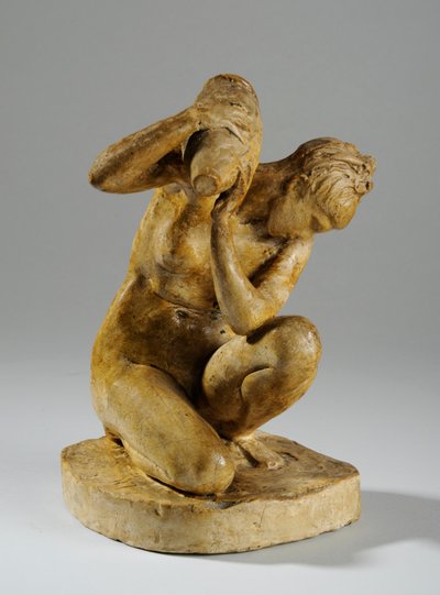 Maquette egy mosó női szoborhoz alkotó: William Hamo Thornycroft