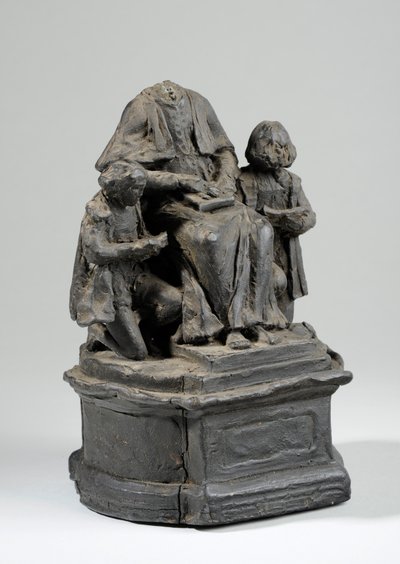 Maquette John Colet emlékművéhez alkotó: William Hamo Thornycroft