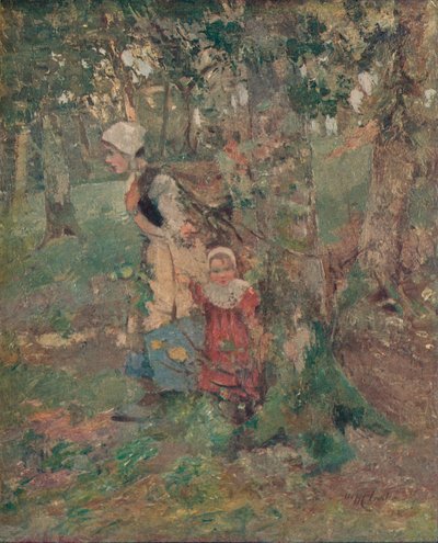 Az erdő széle, 1916 alkotó: William Hanna Clarke