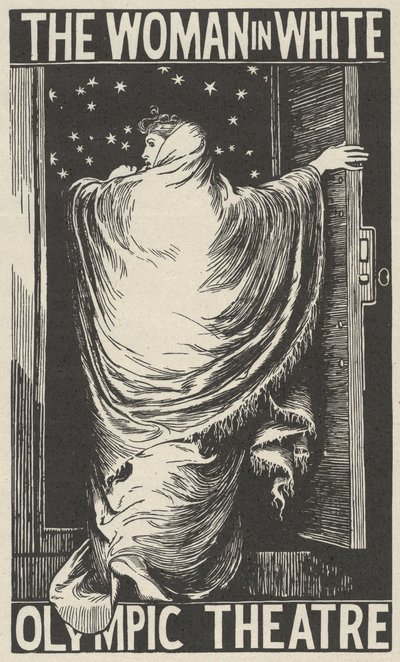 A fehér ruhás nő, 1871. alkotó: William Harcourt Hooper