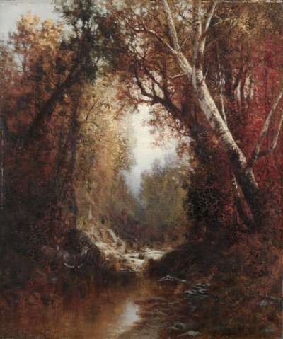 Őszi jelenet az Adirondacks-ben, 1877. alkotó: William Hart