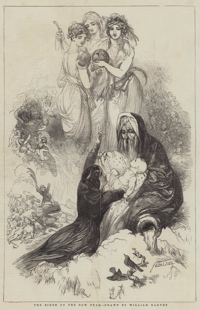 Az új év születése alkotó: William Harvey