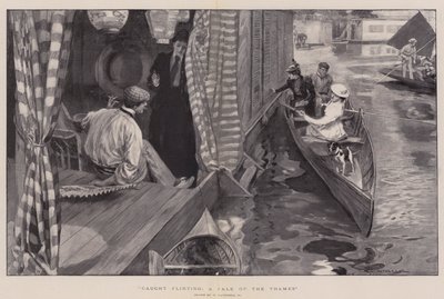 Elkapott flört, mese a Temzéről alkotó: William Hatherell
