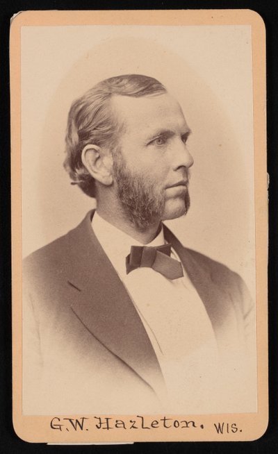 Gerry Whiting Hazleton portréja 1829-1920, 1876 előtt. alkotó: William Hayward Sherman