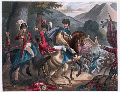 Csata Sorauren falu közelében, 1813 alkotó: William Heath