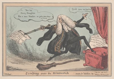 Ugrás a seprűnyélen - Measter be Yorkshire is, 1830 alkotó: William Heath