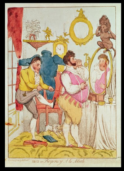 Regency a la Mode, rajzfilm alkotó: William Heath