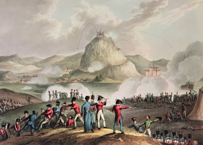San Sebastian ostroma, 1813. július, vésette Thomas Sutherland (sz. 1785) alkotó: William Heath