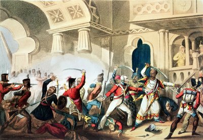A szeringapatami vihar, 1799. május 4., vésette Thomas Sutherland (sz. 1785), 1815 alkotó: William Heath
