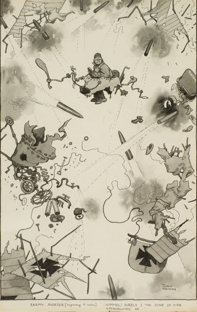 Szép következtetés, 1918 körül alkotó: William Heath Robinson