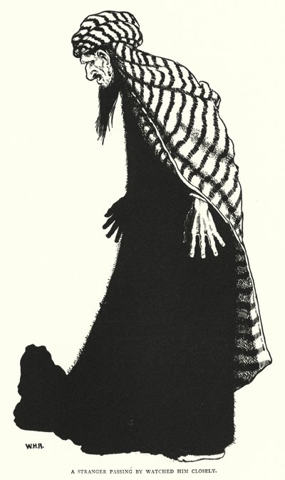 Egy elhaladó idegen közelről figyelte (metszett) alkotó: William Heath Robinson