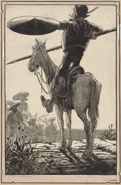 Don Quijote alkotó: William Heath Robinson