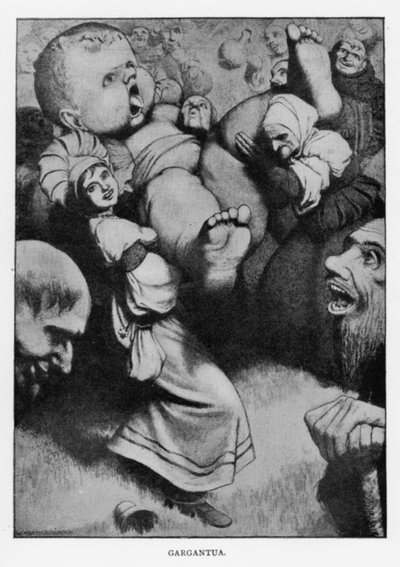 Gargantua (tagok) alkotó: William Heath Robinson