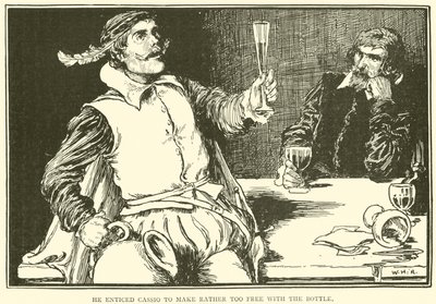 Cassiót arra csábította, hogy túlságosan szabaddá tegye az üveggel alkotó: William Heath Robinson