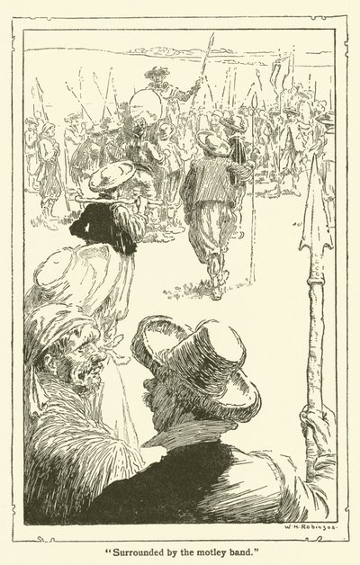Illusztráció: Don Quijote (litho) alkotó: William Heath Robinson