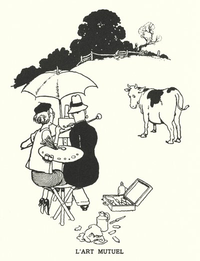 Mutual Art (litho) alkotó: William Heath Robinson