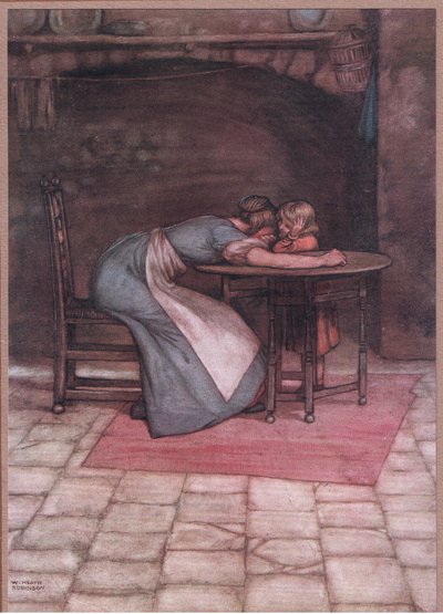 Uram Istenem, mi már fizettünk! alkotó: William Heath Robinson
