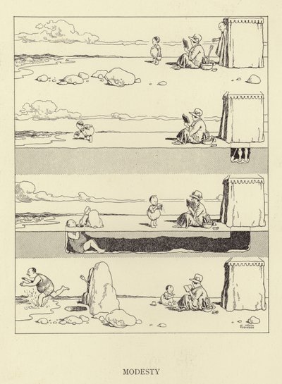 Szerénység alkotó: William Heath Robinson