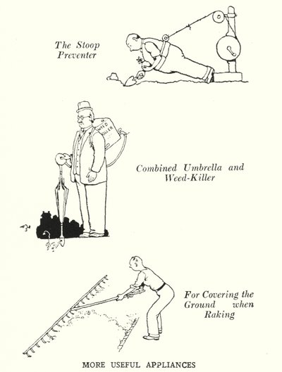 További hasznos készülékek (litho) alkotó: William Heath Robinson