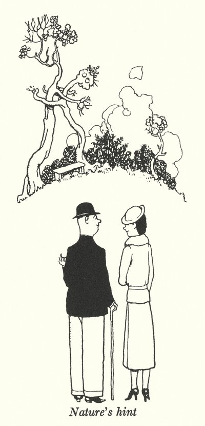 A természet tippje (litho) alkotó: William Heath Robinson