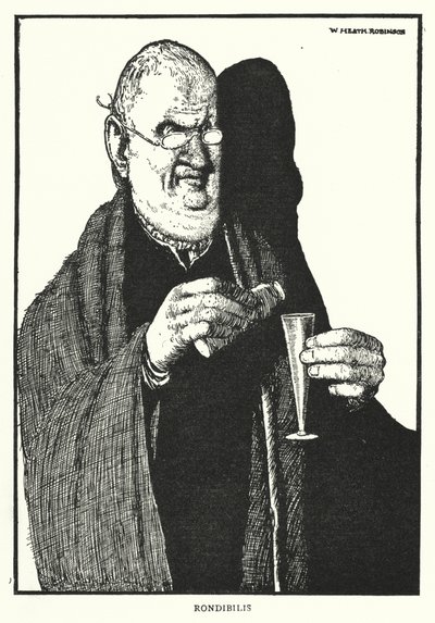 Rondibilis (litho) alkotó: William Heath Robinson