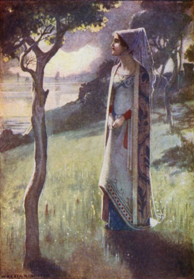 Chaucer történetei (színes litó) alkotó: William Heath Robinson