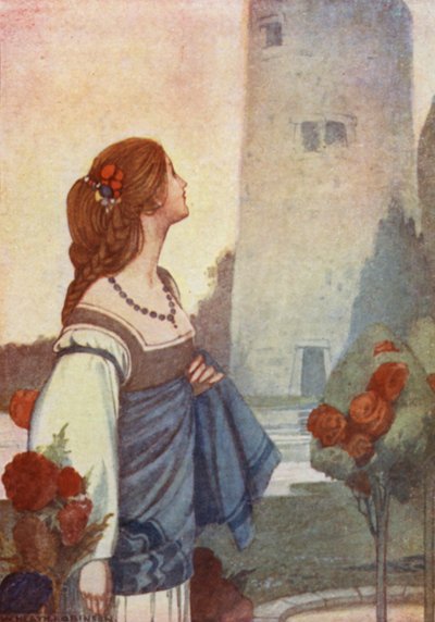 Chaucer történetei (színes litó) alkotó: William Heath Robinson