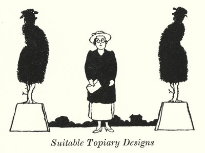Megfelelő Topiary Designs (litho) alkotó: William Heath Robinson