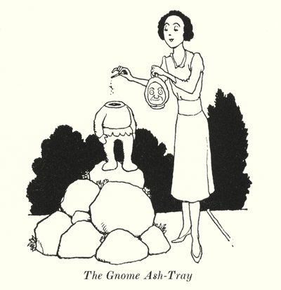 A Gnome hamutálca (litho) alkotó: William Heath Robinson