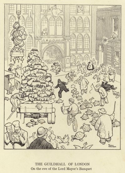 A londoni Guildhall, a Lord Mayor