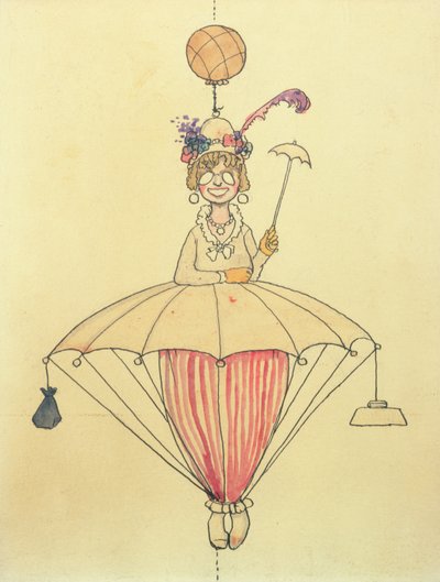 Személyes légi utazási rendszer hölgyeknek alkotó: William Heath Robinson