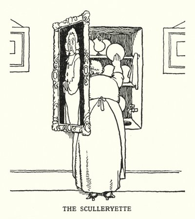 The Sculleryette (litho) alkotó: William Heath Robinson