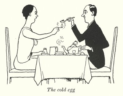 A hideg tojás (litho) alkotó: William Heath Robinson