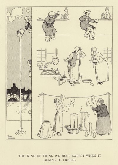 Amire számítanunk kell, amikor fagyni kezd alkotó: William Heath Robinson