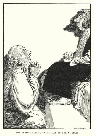 Valamennyi közül a legalacsonyabb a bírójuk (litho) alkotó: William Heath Robinson