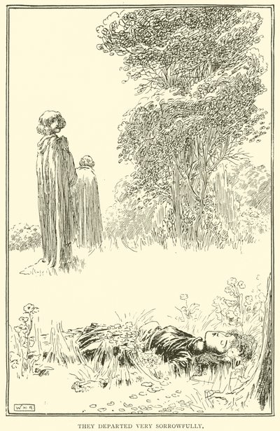 Nagyon szomorúan távoztak alkotó: William Heath Robinson