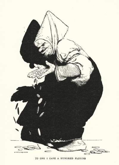 Az egyiknek száz florint adtam (litho) alkotó: William Heath Robinson