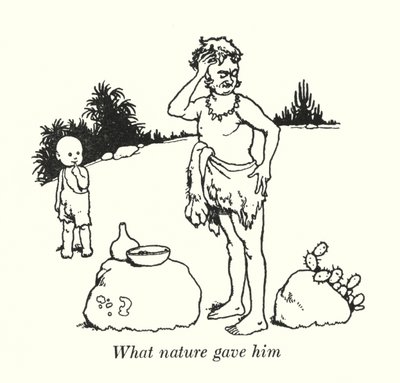 Amit a természet adott neki (litho) alkotó: William Heath Robinson
