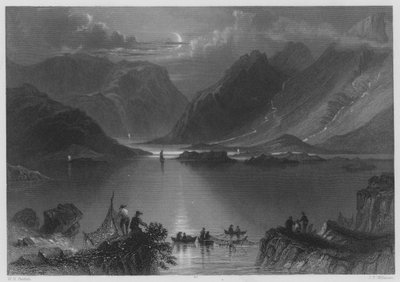 A gyilkosok vezetője, Connemara (metszet) alkotó: William Henry (after) Bartlett