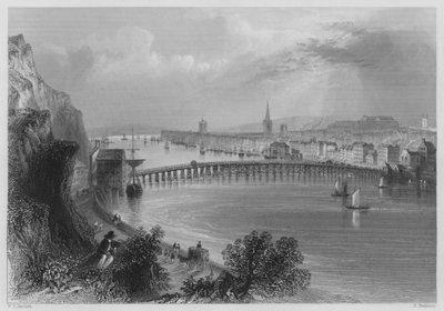 Waterford (metszet) alkotó: William Henry (after) Bartlett