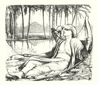 Emlékek az arab éjszakákról (metszet) alkotó: William Henry (after) Hunt