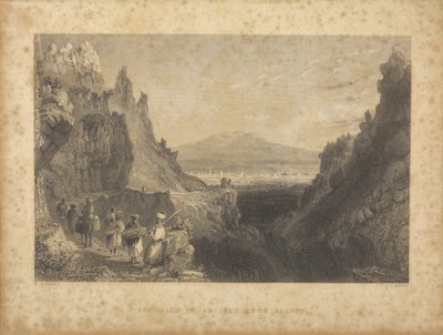 Antiochia megközelítése Aleppóból alkotó: William Henry Barrett