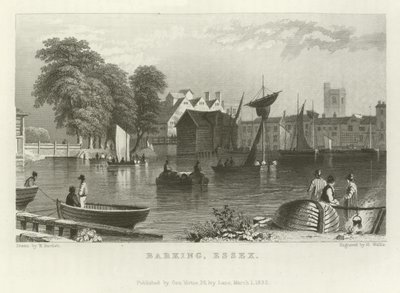 Barking, Essex alkotó: William Henry Bartlett